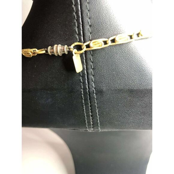 2029 Lot of3 shimmering faceted strand bead Necklaces 29" Grey, green Champange - Picture 3 of 3